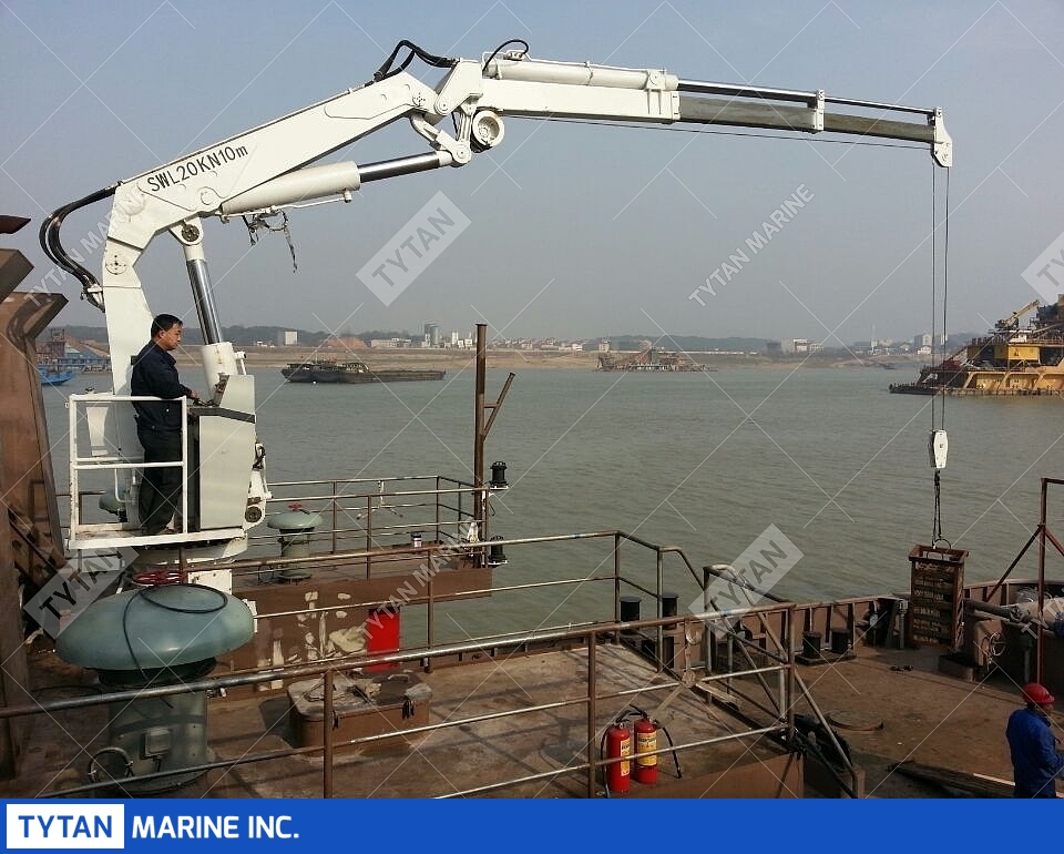 Folding Crane Tytan Marine