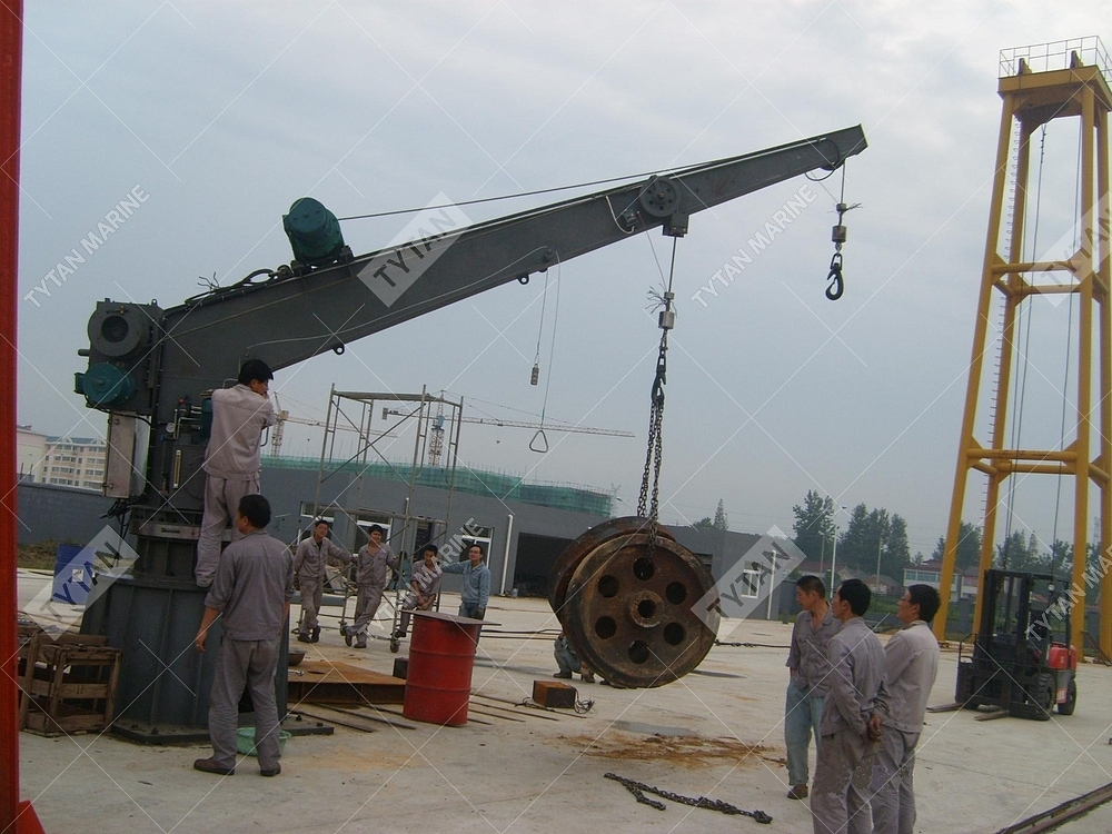 Davit Crane, China Davit Crane Manufacturer Tytan Marine