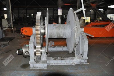 Hydraulic Mooring Winch