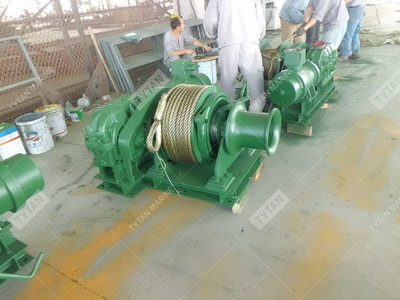 Marine Anti-explosion Mooring Winch